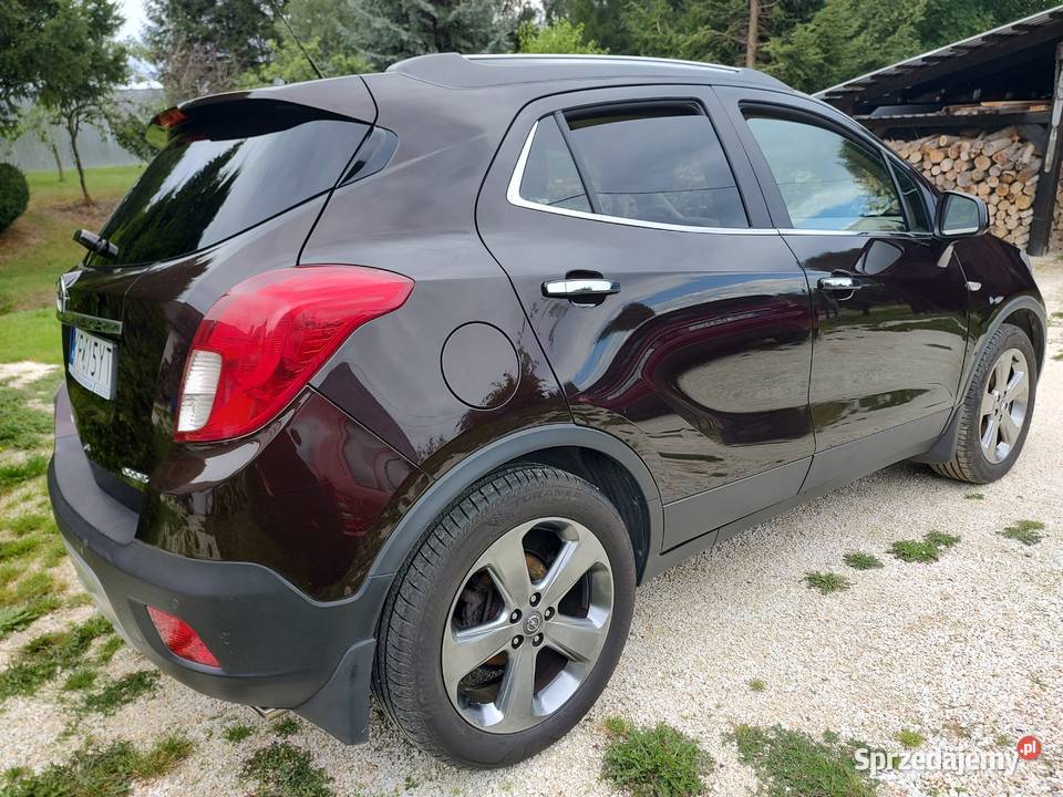 Opel Mokka 17 tdci 2014r bezwypadkowy Nowe OCi komputer pokładowy dolnośląskie Jaworek
