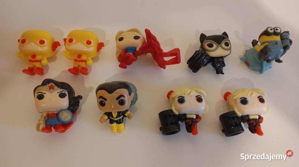 Figurki zabawki z jajek niespodzianek Kinder