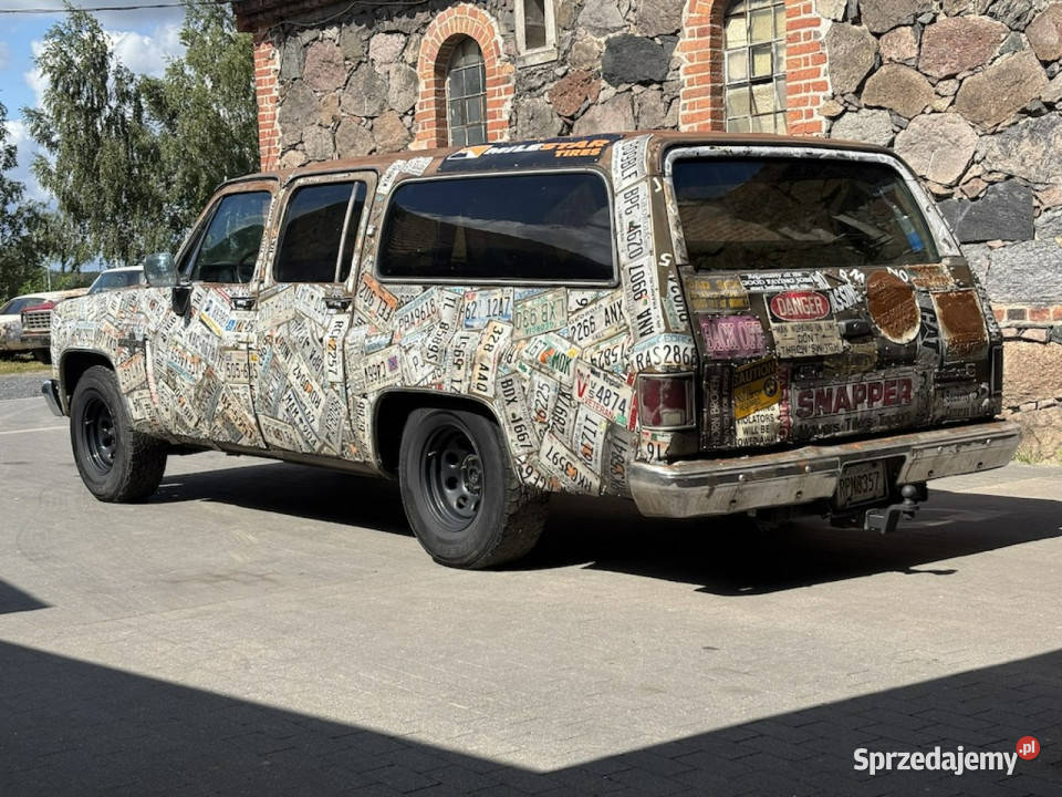 Chevrolet Blazer 1982 SUBURBAN klasyczny SUV tag Sulechów