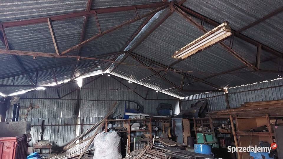 Kompletna konstrukcja stalowa hali magazynowej Ostrołęka sprzedam