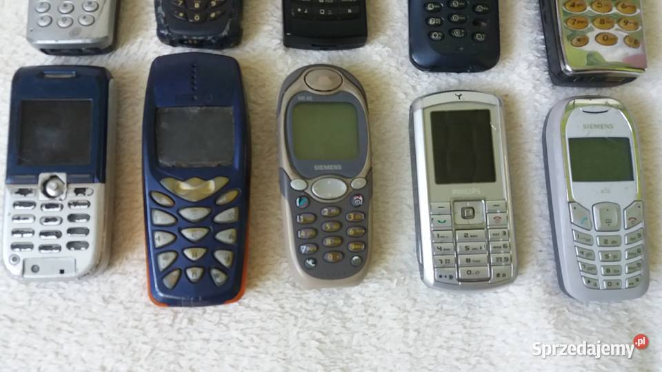 10 Stare telefony Nokia Philips Siemens mazowieckie Płońsk