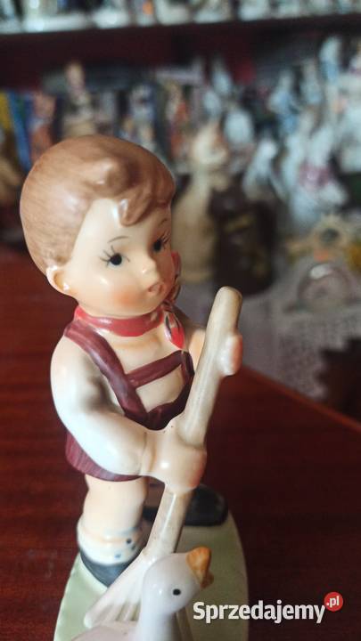 Figurka chłopca z gąską Gdańsk sprzedam