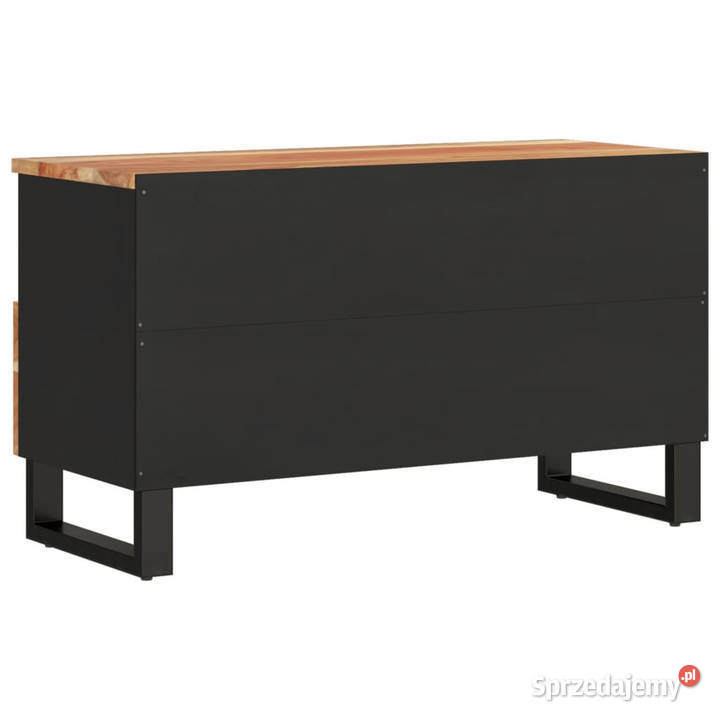 Szafka pod TV 80x33x46 akacja i materiał Warszawa