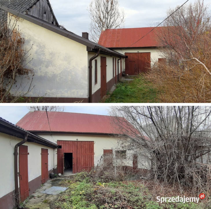 Do remontu przestronny z budynkami gosp asfalt świętokrzyskie Raków