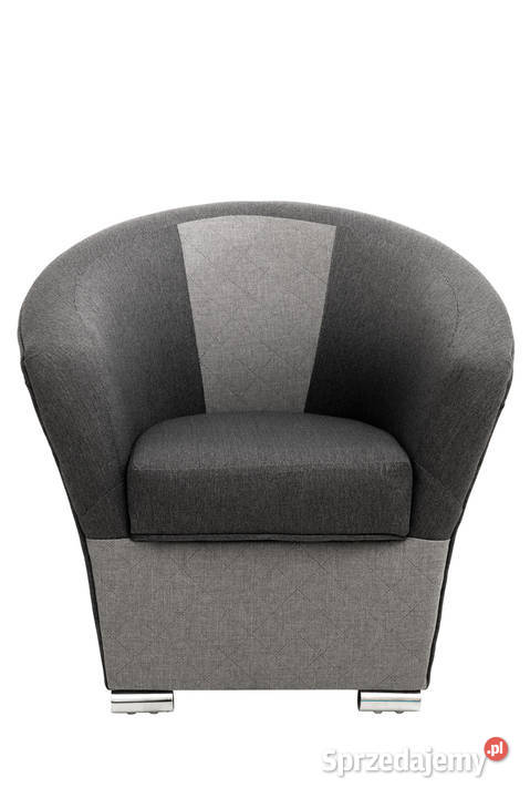 Fotel Tapicerowany Kubełek Szary KAMILA podkarpackie Rzeszów sprzedam