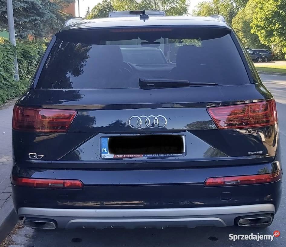 Audi q7 20 benzyna 252 konie 2018 przebieg 182 dolnośląskie Kowary