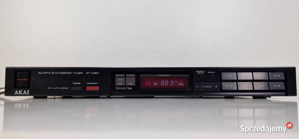 Tuner cyfrowy radio Akai AT301 AT 301 Międzychód