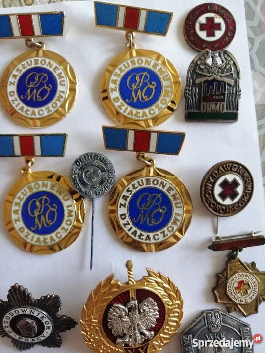 Odznaczenia medale PRL tanio wielkopolskie Pleszew