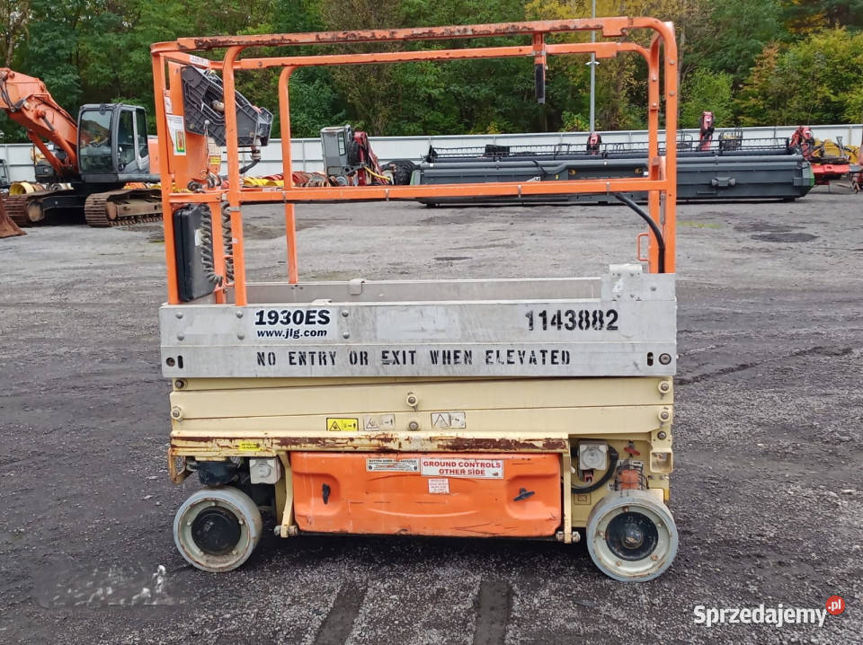 Podnośnik nożycowy koszowy zwyżka samojezdna JLG Łojowice