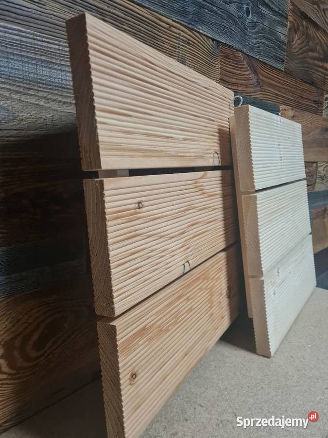 DESKA TARASOWA MODRZEW 148X28 PRODUCENT Domaradz