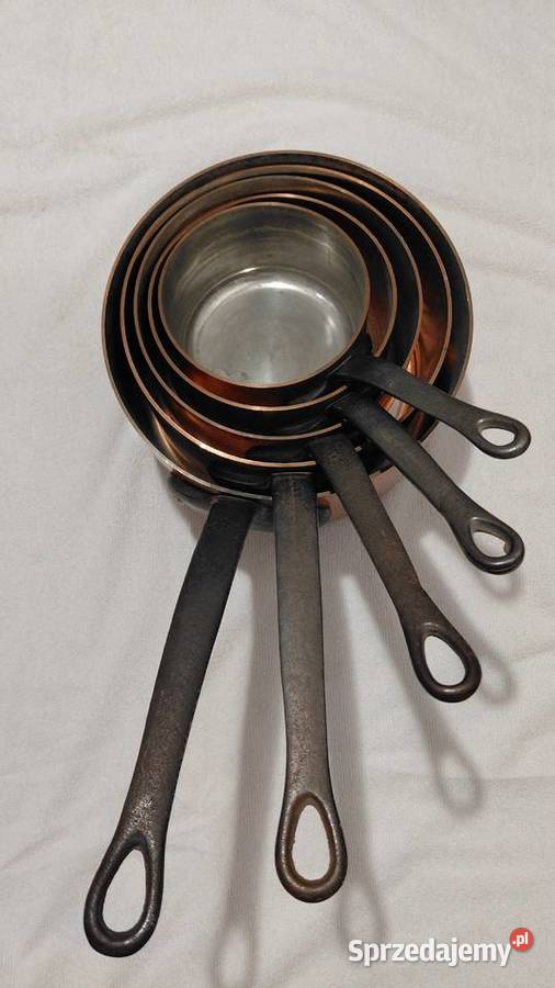 Zestaw Francuskich rondli miedzianych