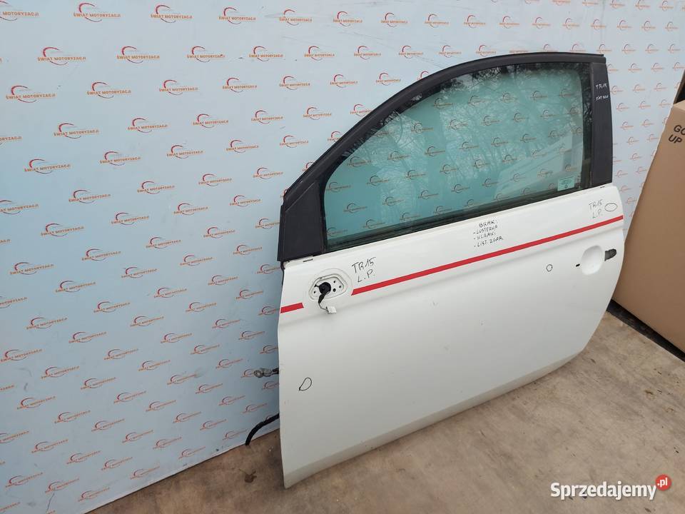 FIAT 500 10r drzwi lewe przód 110 mikronów osobowe