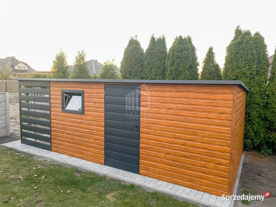 Schowek Domek ogrodowy 5x35m wiata 15m drzwi Nowy Dwór Mazowiecki