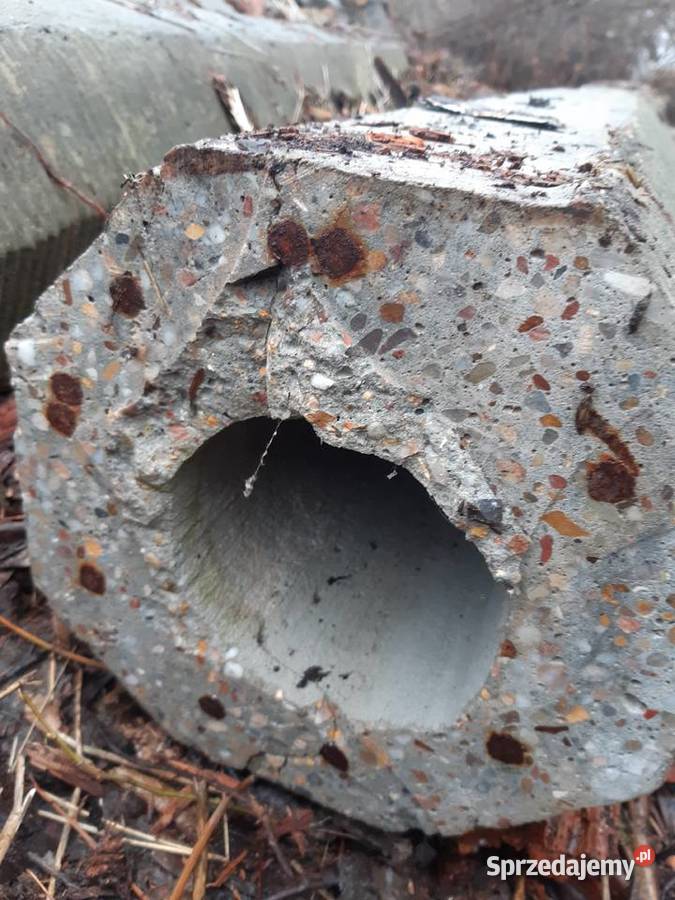 Słup oświetleniowy uliczny betonowy Słupki oświetleniowe Łęczna sprzedam