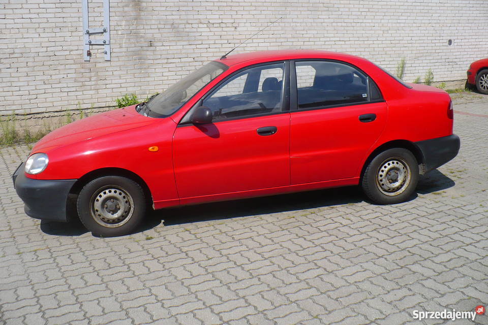 Daewoo Lanos Sedan 14 benzyna 75 Zarejestrowany w Polsce