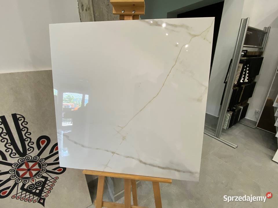 gres płytka Carrara Gold 80x80 połysk Zakopane