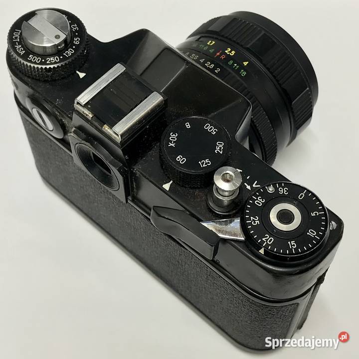 ZENIT ET Aparat HELIOS 44 M4 Obiektyw VINTAGE Warszawa
