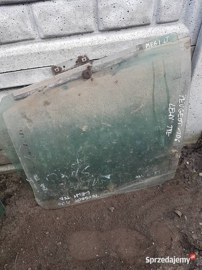 PEUGEOT 106 SZYBA LEWA TYL LEWA TYLNA DRZWI Rok produkcji 1993 Turkowice