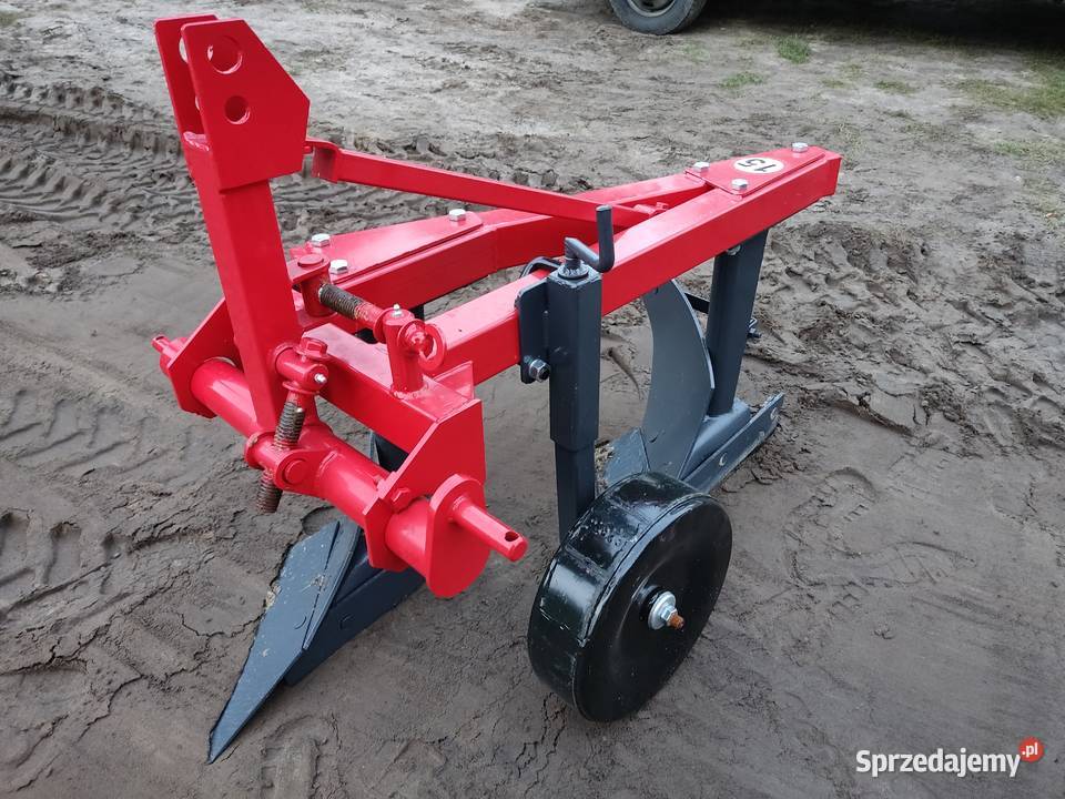 Nowy Pług zagonowy do mini traktorka 1 2 skibowy Maszyny rolnicze Bielany Wrocławskie