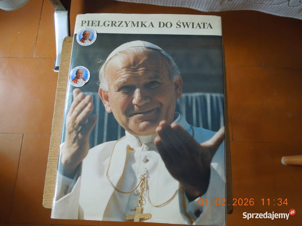 ksiązka jana pawła drugiego pielgrzymka do śląskie sprzedam