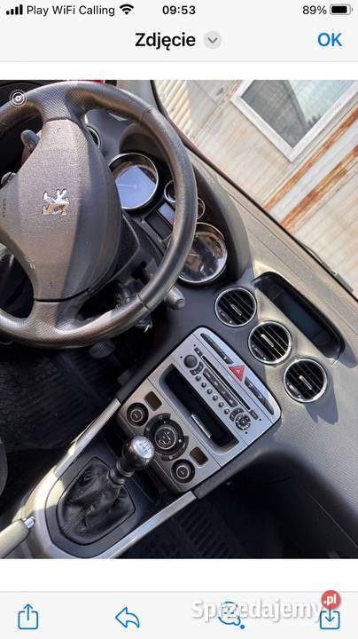 PEUGEOT 308 16 BENZYNA T7 tempomat Modlnica sprzedam