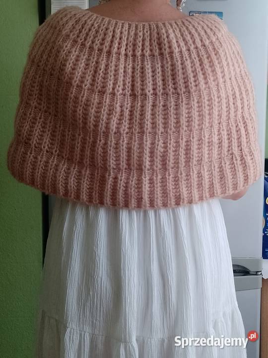 HandmadeEkskluzywna wełniana Etola narzutka szal Dla kobiet