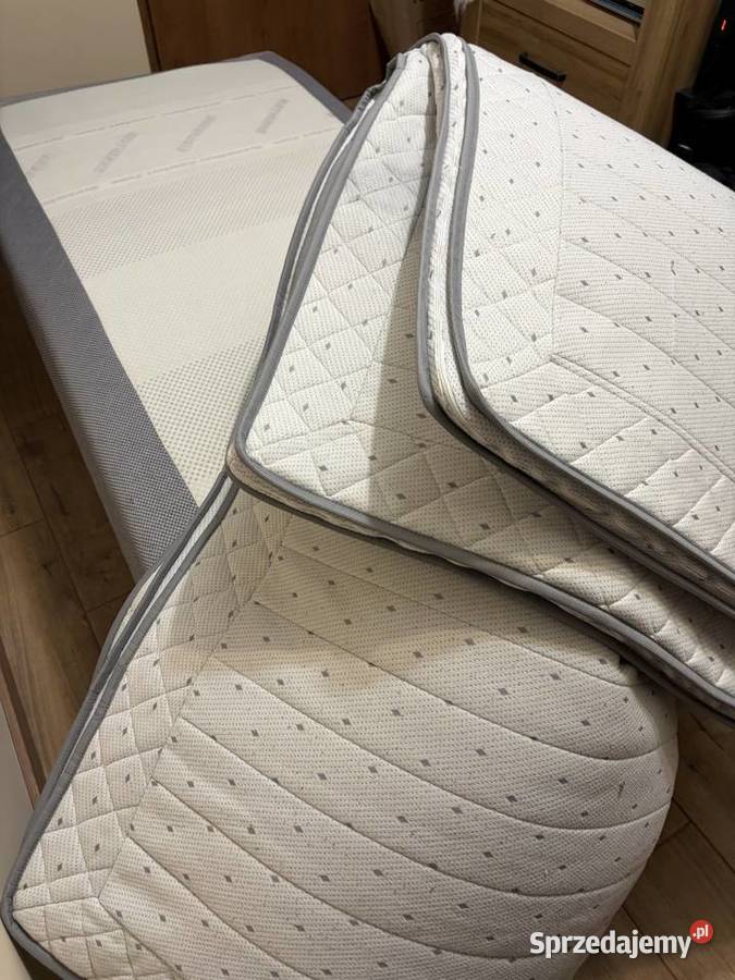 Łóżka pojedyncze 90x200 nakładki na materac Jaroty sprzedam