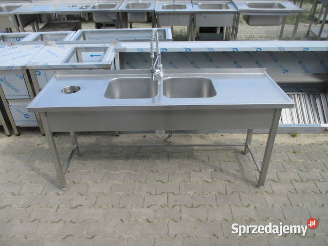 Zlew Gastronomiczny 2 Komorowy Z Otworem Na Ostrów Wielkopolski