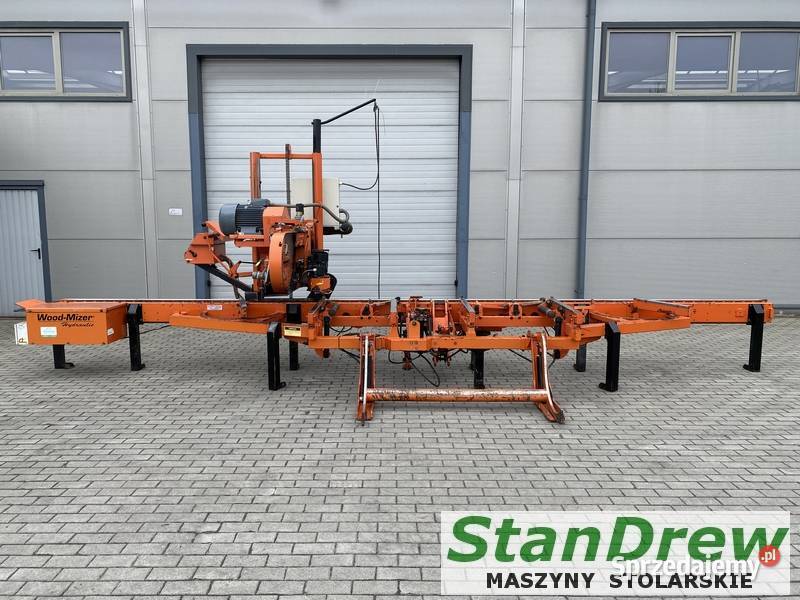 Trak WoodMizer LT 40 z hydrauliką i korowarką Mojusz