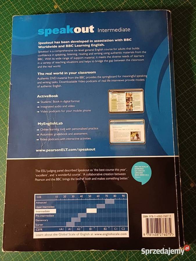 Speakout Intermediate StudentsBook Antonia Clare ISBN 9781408276075