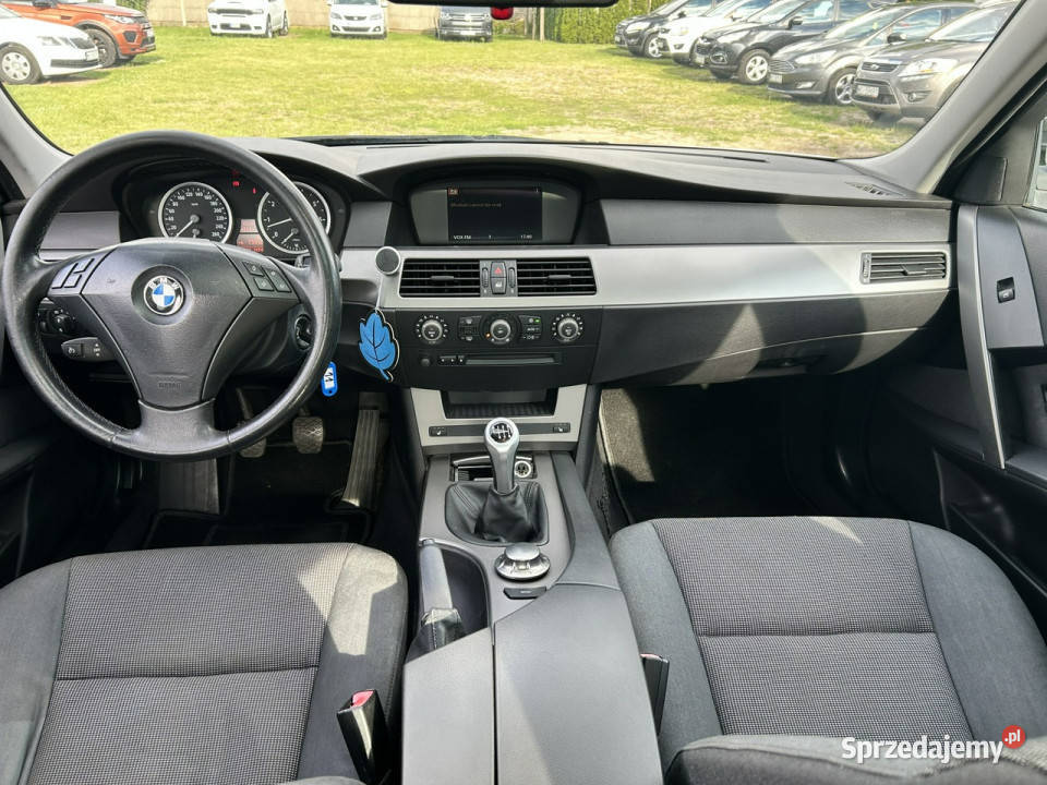 BMW 520 Super stan zarejestrowany w Polsce E60 centralny zamek Nowe Iganie