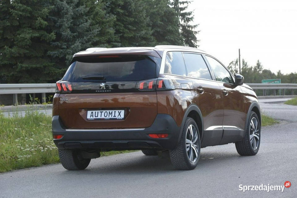 Peugeot 5008 15 BlueHDI doinwestowany gwarancja elektrochrom. lusterko wst. Sędziszów Małopolski