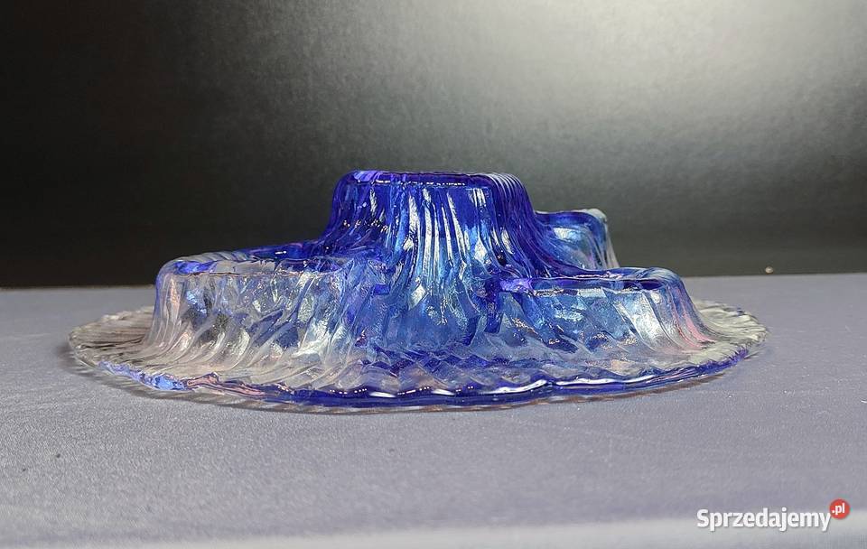 Świecznik Art Glass IILAATU Finland szklany Jasień sprzedam
