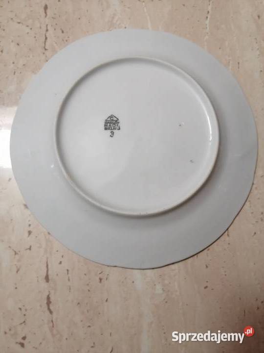 Servis talerzy porcelana Ćmielów prl około 35 Warszawa