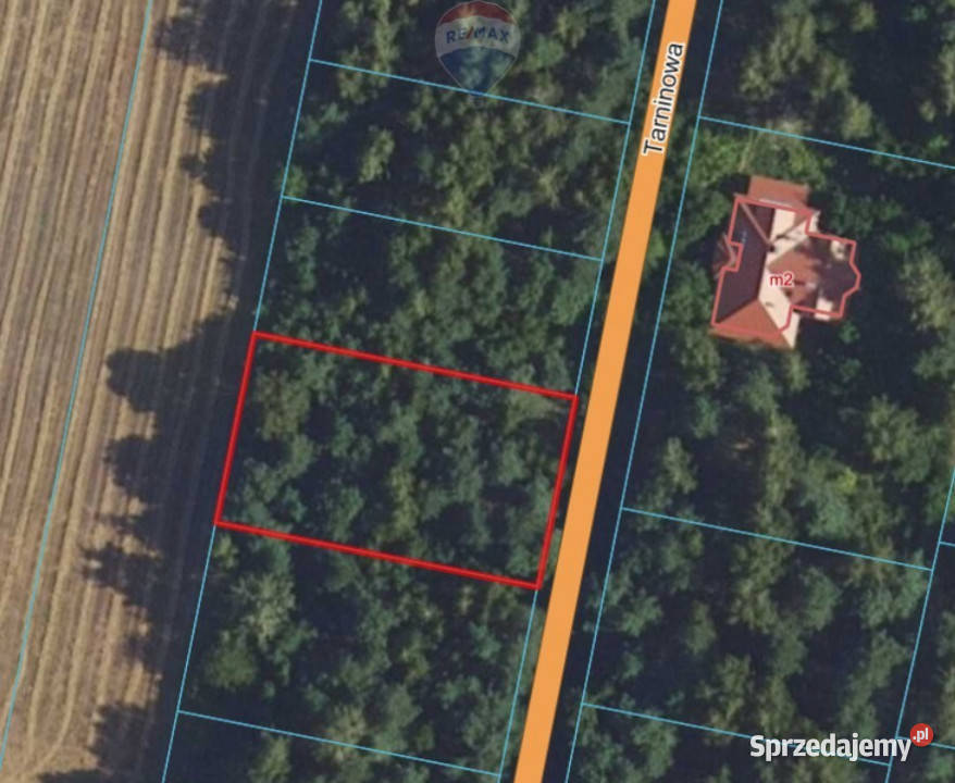 1z3 Działka budowlana Kuklówka Radz 1432 m2 Kuklówka Radziejowicka