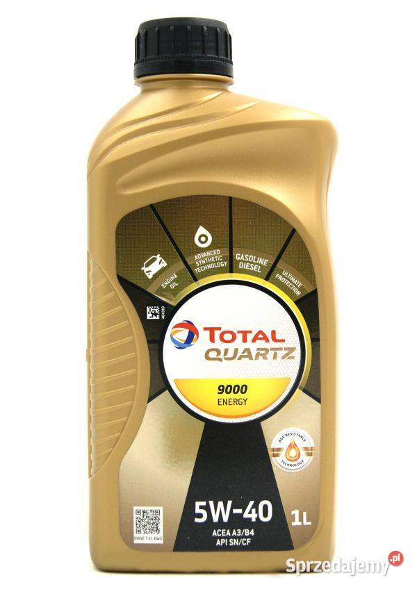 Olej Total Quartz 9000 Energy 5W40 1 L Sosnowiec