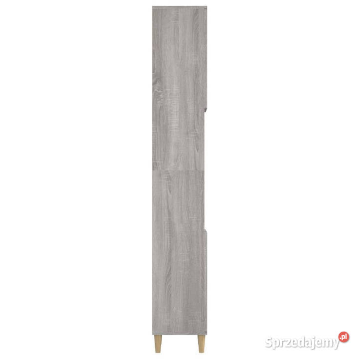 Szafka łazienkowa szary dąb sonoma 30x30x190 Łazienkowe Meble Warszawa