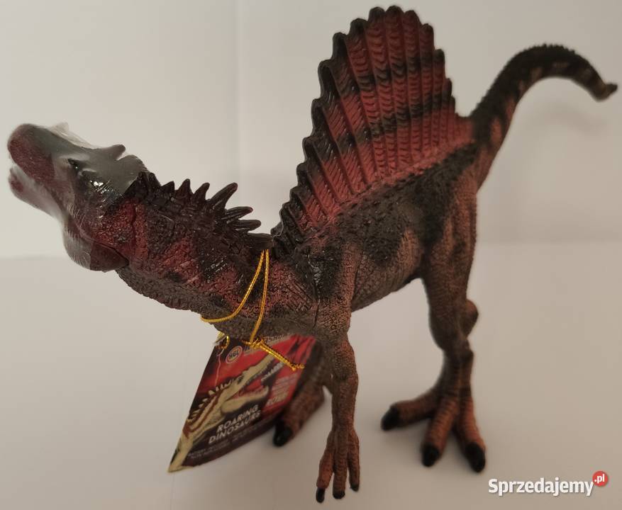 Ryczący Dinozaur Ryczy Figurka Spinosaurus z Plastik  Mogilany