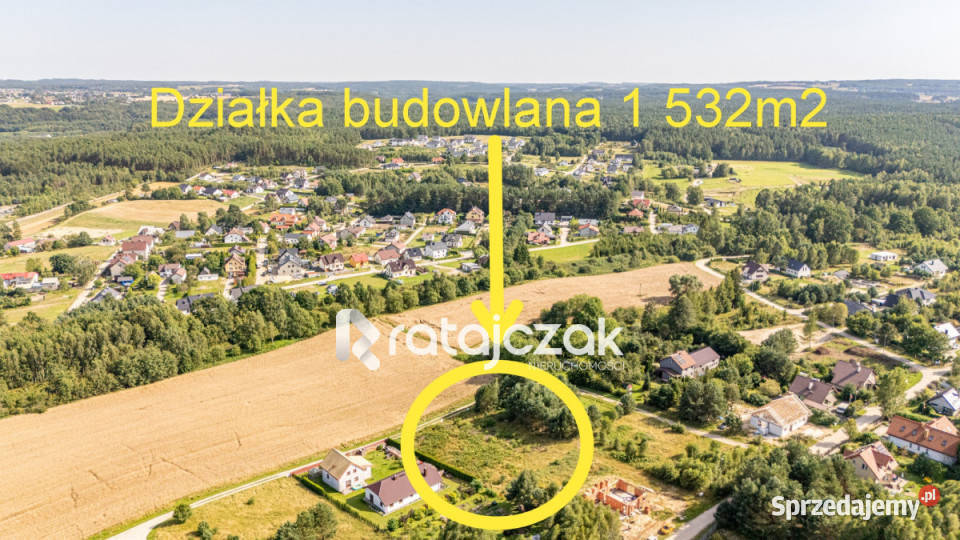 Grunt 1532m2 Gościcino