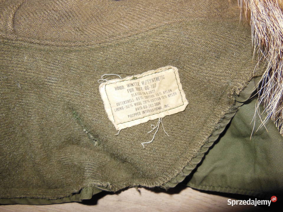 Kaptur do parki M65 US ARMY Kielce