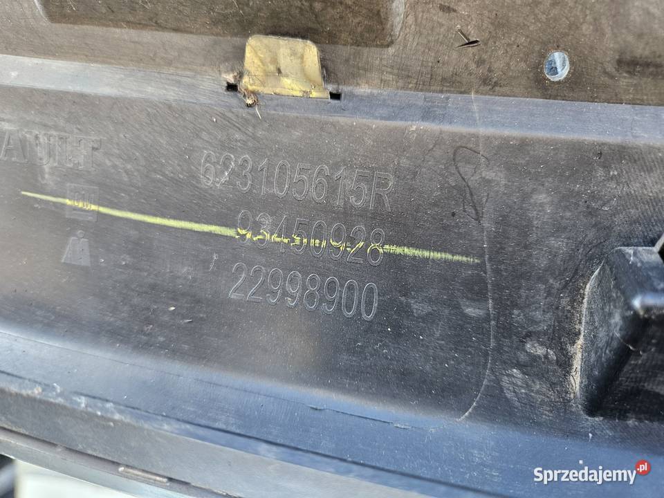 OPEL VIVARO II 2 B GRILL ATRAPA ZDERZAKA PRZÓD Międzychód sprzedam