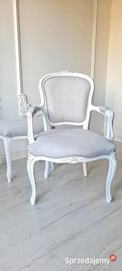 Stylowy fotel pufa Ludwik Ludwikowski Shabby Szczecin