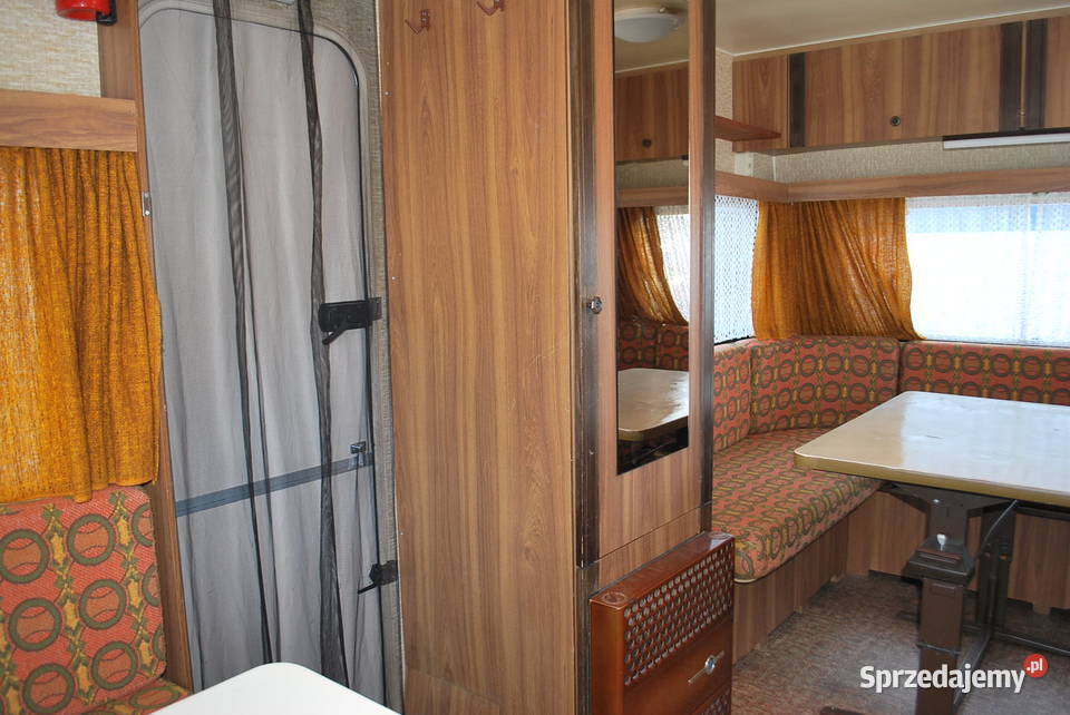 PRZYCZEPA KEMPINGOWA KNAUS KOMFORT 415 1980 R Kempingowe