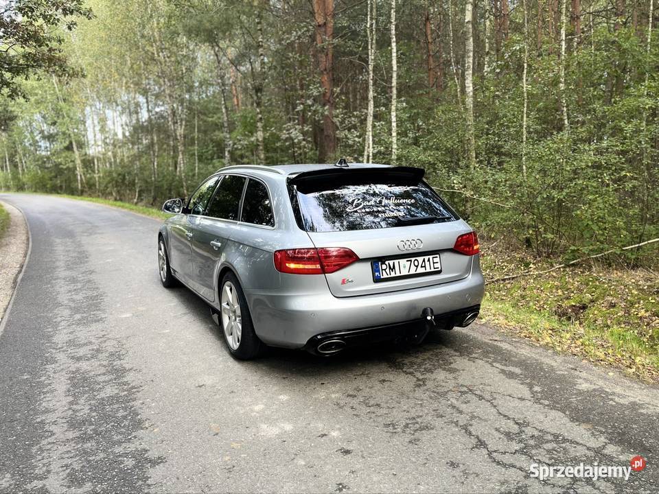 Audi a4b8 najbogatsza wersja quattro sline Rok produkcji 2009 A4 Radomyśl Wielki sprzedam