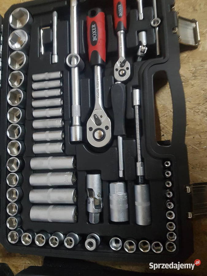 Zestaw kluczy nasadowych BOXER BX012 110 ELEM