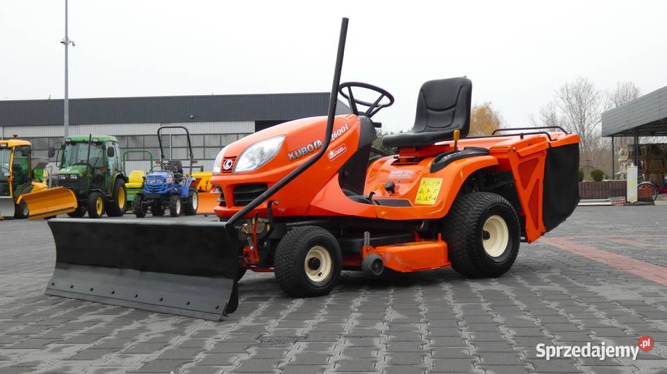 Traktor kosiarka KUBOTA GR1600 Diesel Pług łódzkie Świnice Warckie