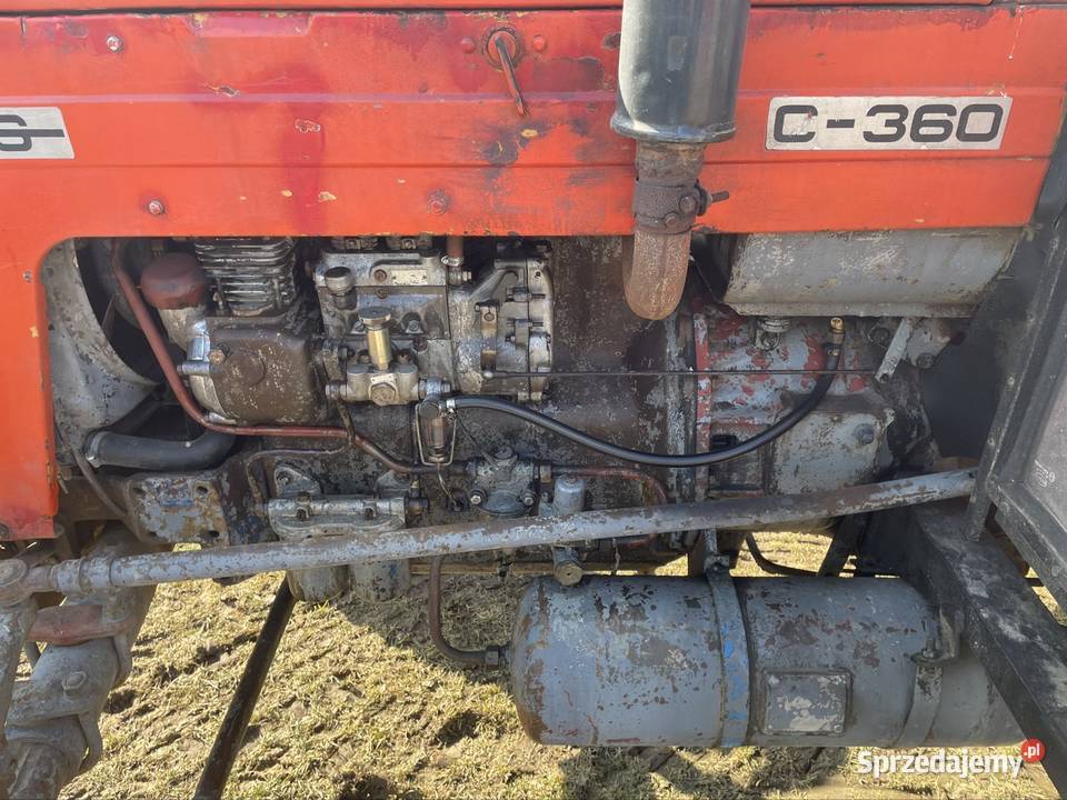 Ciągnik C360 lubelskie Uchanie