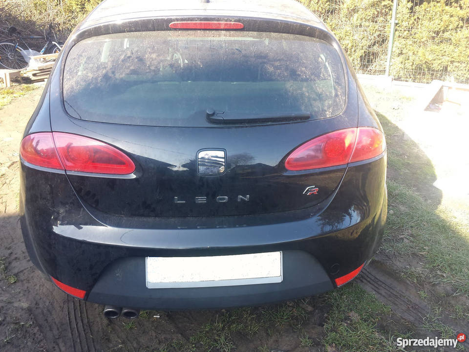 SEAT LEON 2 FR 1P Zderzak Tył Tylny LC9Z Czarny Pawłowice