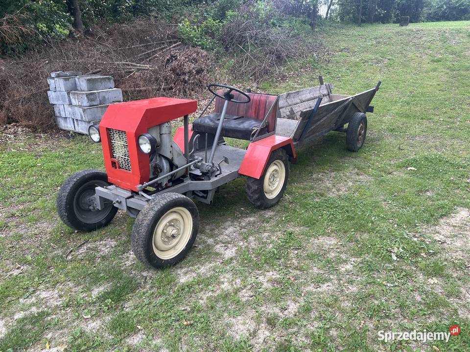 Traktorek z przyczepką ciągnik sam Andoria s7 Oświęcim