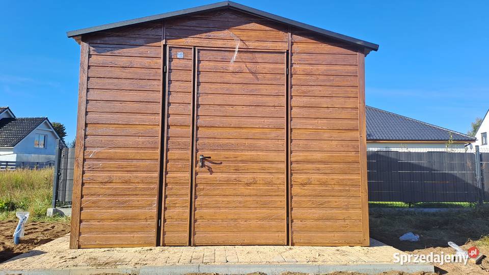 Garaż Blaszany Blaszak 3x5 TANIO Garaże Blaszane Sprzedaż Krotoszyn sprzedam